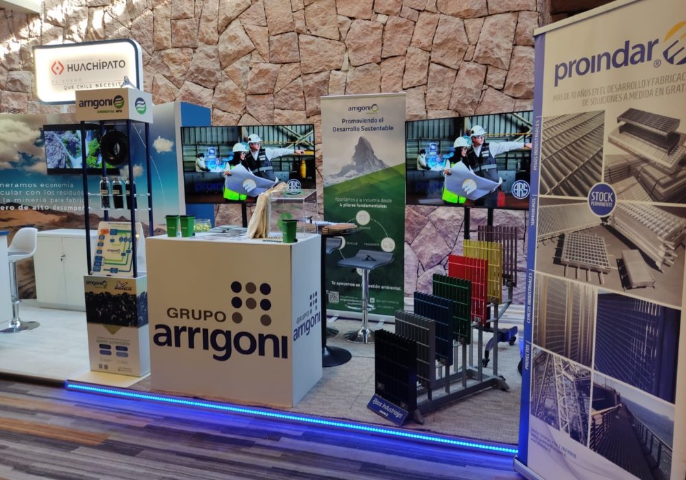 Arrigoni Ambiental participó con stand de Grupo Arrigoni en la Cena Anual APRIMIN 2023