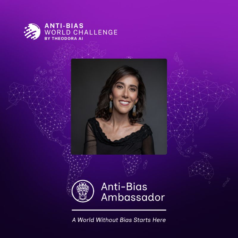 Gerente general de Arrigoni Ambiental es nombrada embajadora del Anti-Bias World Challenge 2024 de Theodora AI